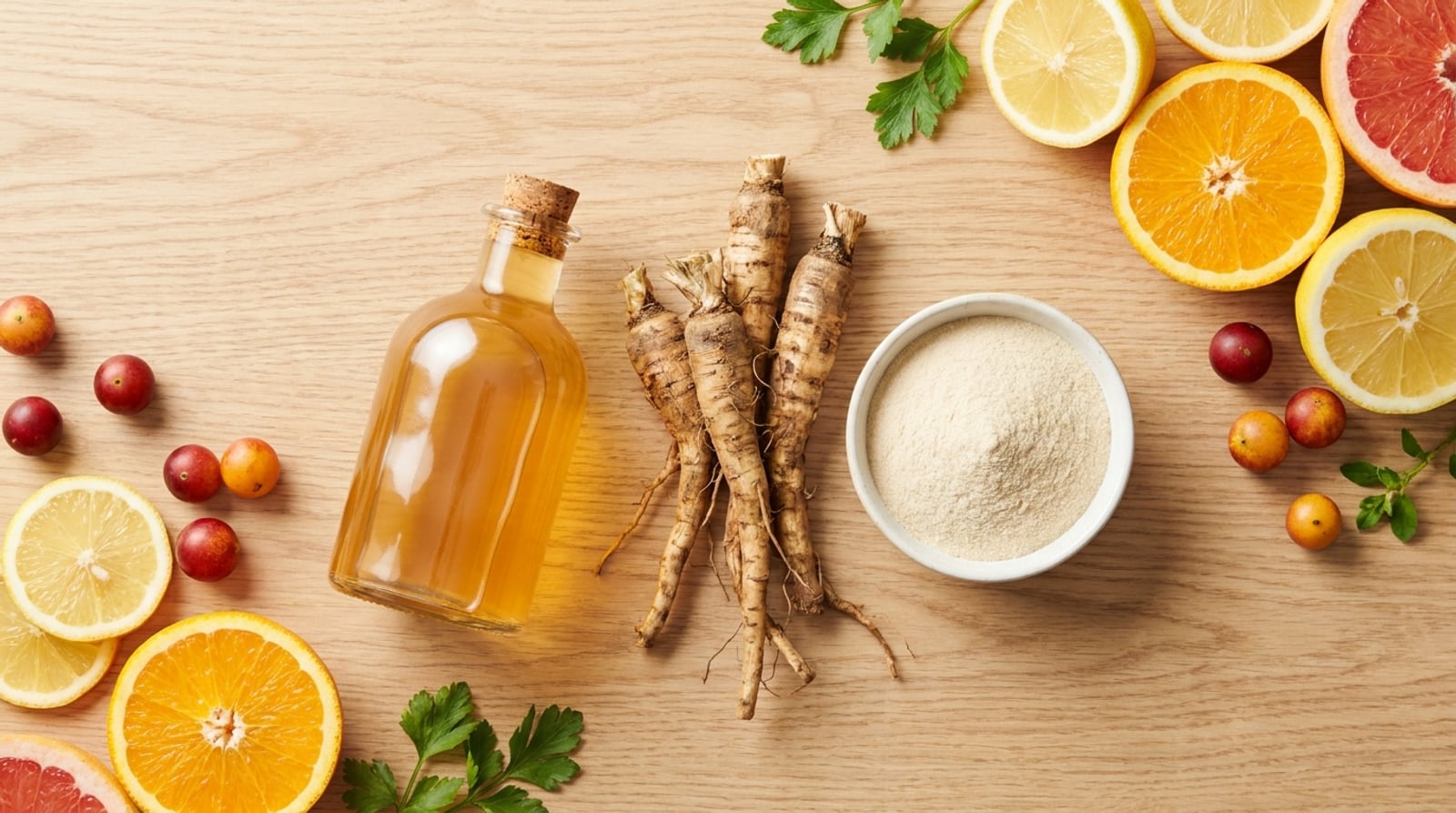 Inulina, vitamina C y vinagre de manzana: qué hace cada uno por tu digestión